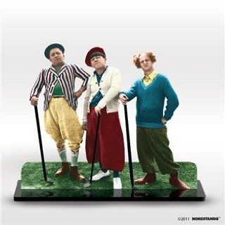 The Three Stooges GOLF STANDING Homestands   Decorative Plaques