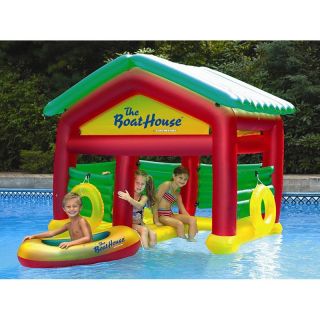 Swimline Boathouse Floating Habitat   Swimming Pool Games & Toys