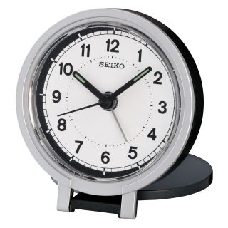 Seiko QHT011 Wall Clock   2.75 in. Wide   Alarm Clocks