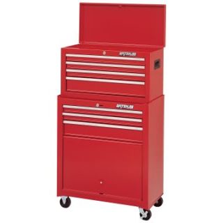 Waterloo Shop Series 4 Drawer Chest/3 Drawer Cabinet Combo   Tool Chests & Cabinets