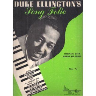 Duke Ellington's Song Folio Duke Ellington Books