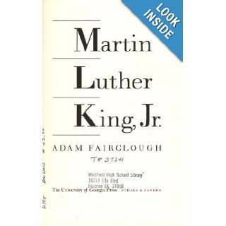 Martin Luther King, Jr. Adam Fairclough 9780820316901 Books