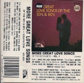 More Great Love Songs 50s and 60s V.1 Music