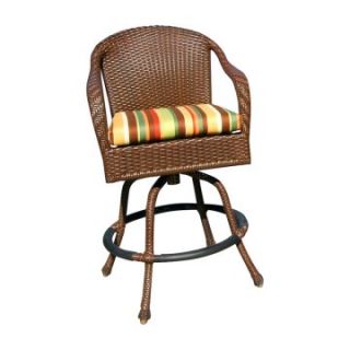 Tortuga Lexington Patio Bar Chair   Wicker Chairs & Seating