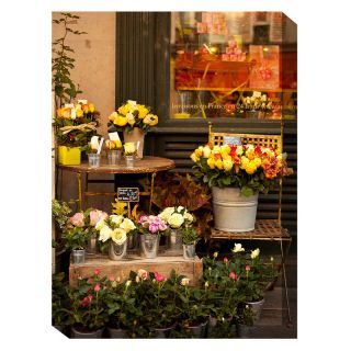 West of the Wind Flower Shop No.6 V Outdoor Canvas Art   Outdoor Wall Art