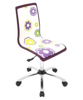 Printed Daisy Computer Chair   Desk Chairs