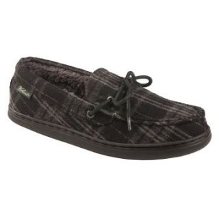 Woolrich Mens Lewisburg Slippers   Charcoal Plaid   Mens Slippers