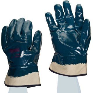 Ansell Hycron 27 805 Nitrile High Temperature Glove, Fully Coated on Jersey Liner, X Large (Pack of 12 Pairs) Work Gloves