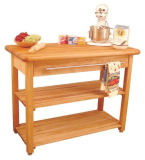 Matson Country Kitchen Island   Kitchen Islands and Carts
