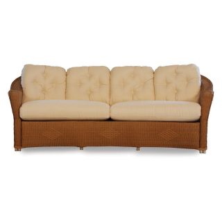 Lloyd Flanders Reflections All Weather Wicker Crescent Sofa   Outdoor Sofas & Loveseats