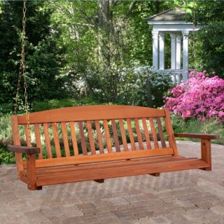 Great American Woodies Red Cedar 5ft Mission Porch Swing