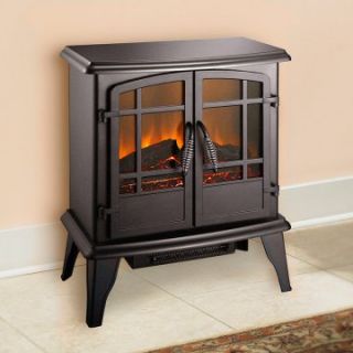 Pleasant Hearth 20 in. Electric Stove   Matte Black   Electric Stoves