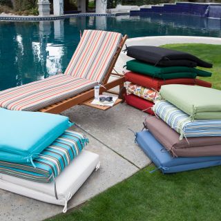 Coral Coast Chaise Lounge Cushion   72 x 22 in.   Outdoor Cushions