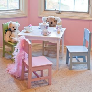 KidKraft Nantucket Pastel Table and Chair Set   Activity Tables