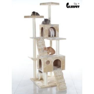 GleePet 70 in. Cat Tree with 2x Ramps   Cat Trees