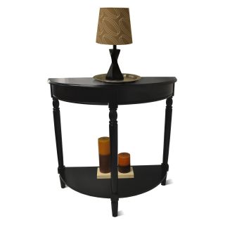 Convenience Concepts French County Entryway Table   Black   Console Tables