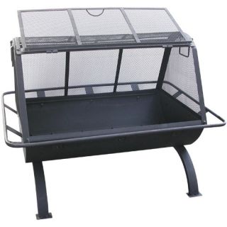 Landmann Northwoods 35 in. Rectangle Fire Pit   Fire Pits