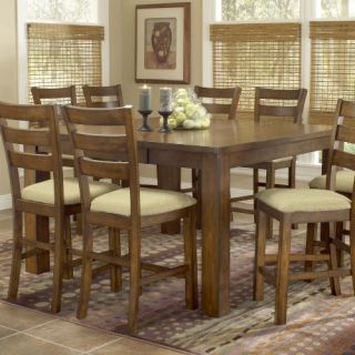 Hillsdale Hemstead Counter Height Table   Dark Oak   Dining Tables