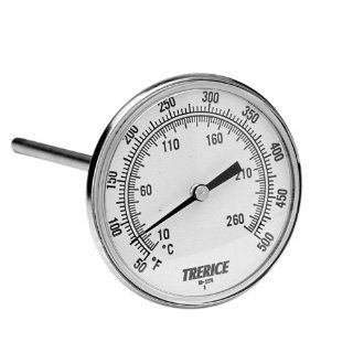 Trerice B831X0404 X Series OEM Bimetal Thermometer, 1/2" NPT Connection Science Lab Thermometers