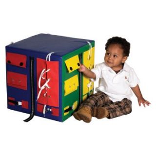 ECR4KIDS Dress Me Up and Learn Cube Soft Play   Soft Play Equipment