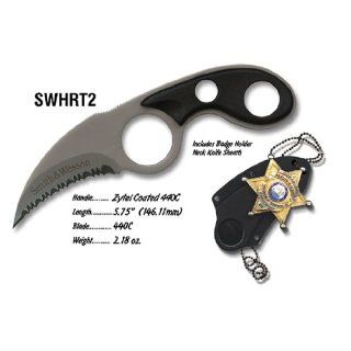 S&W Badge Knife Plain Sports & Outdoors