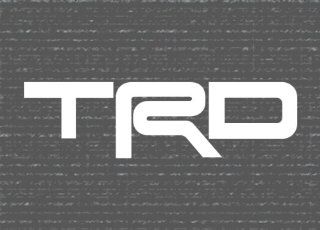 TRD Toyota Racing Development Car Window Vinyl Decal Sticker 6" Wide 