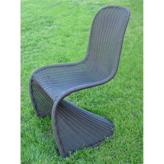 Mary Contemporary Wicker Patio Chair   Wicker Chairs & Seating