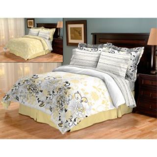 Casual Living by Jessica Sanders Zara 8 Piece Reversible Turnstyle Bed in a Bag   Bedding Sets
