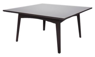 Caluco Maxime All Weather Wicker 64 in. Square Dining Table   Wicker Tables & Accents