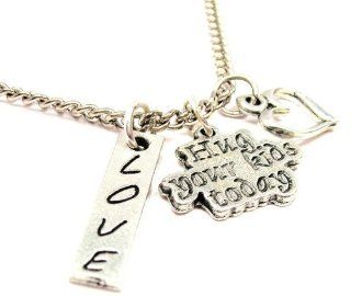 Hug Your Kids Today 18" Chain Fashion Necklace Jewelry