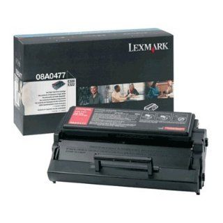 08A0477 LEXMARK black hi yield toner cartridge (Retail) Electronics