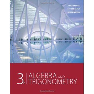 By James Stewart   Algebra and Trigonometry 3rd (third) Edition James Stewart 8580000912029 Books