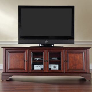 Crosley LaFayette 60 in. Low Profile TV Stand   Vintage Mahogany   TV Stands