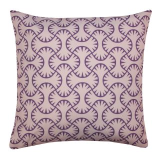 Divine Designs Maze Outdoor Pillow   20L x 20W in.   Lilac   Outdoor Pillows