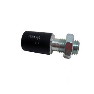 GN 816.1 Series Steel Type B/BK Metric Size Normal Position Retracted Locking Plunger with Mechanism to Accept Key, with Lock Nut, M12 x 1.5mm Thread Size, 20mm Thread Length Metalworking Workholding