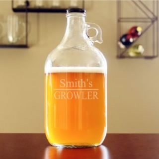Cathy's Concepts Personalized Home Brew Beer Growler   Beer Glasses