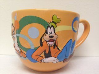 Authentic Disney Exclusive Goofy Orange Ceramic Coffee Mug Kitchen & Dining