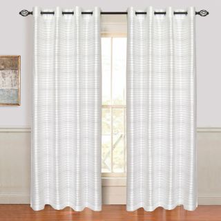 Lavish Home Maggie Grommet Curtain Panel   Curtains