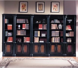 Parker House Bordeaux Space Saver Open Top Bookcase Library Wall   Bookcases