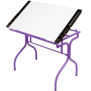 Studio Designs Folding Craft Station Purple   Art Tables
