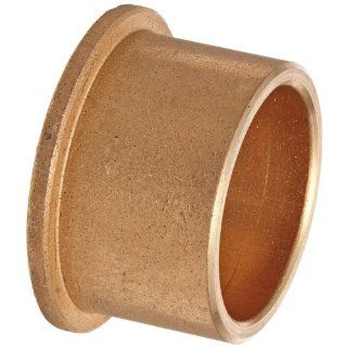 Bunting Bearings FFM020024016 20.0 MM Bore x 24.0 MM OD x 28.0 MM Length 16.0 MM Flange OD x 2.0 MM Flange Thickness Powdered Metal SAE 841 Flanged Metric Bearings Flanged Sleeve Bearings