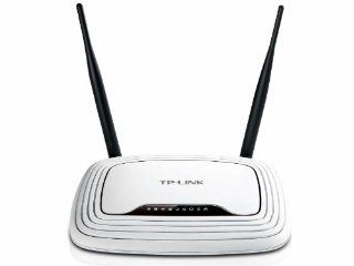 TP LINK TL WR841ND Wireless N300 Home Router, 300Mpbs, IP QoS, WPS Button, 2 Detachable Antennas Electronics