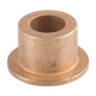 Bunting Bearings EF162024 1" Bore x 1 1/4" OD x 1 1/2" Length 1 1/2" Flange OD x 1/8" Flange Thickness Powdered Metal SAE 841 Flanged Bearings Flanged Sleeve Bearings