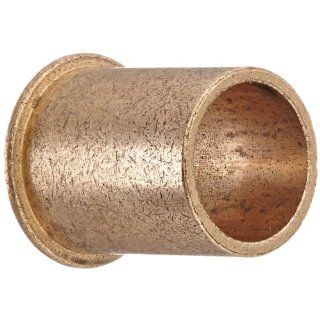Bunting Bearings FF718 3 5/8" Bore x 3/4" OD x 1" Length 7/8" Flange OD x 1/16" Flange Thickness Powdered Metal SAE 841 Flanged Bearings Flanged Sleeve Bearings