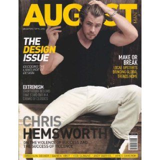 August Man April 2012 Chris Hemsworth August Man Magazine Singapore Edition Books