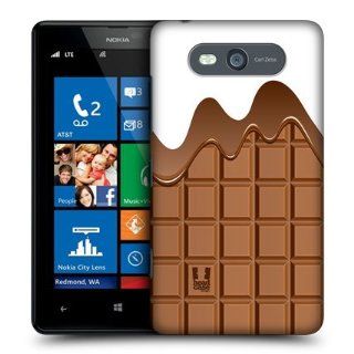 Head Case Designs Chocomelt Chocolaty Design Snap on Back Case Cover for Nokia Lumia 820 Cell Phones & Accessories