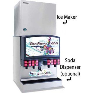 Hoshizaki KMS 830MLH, 820 Lbs Ice/24Hr, Serenity Crescent Cube Ice Machine