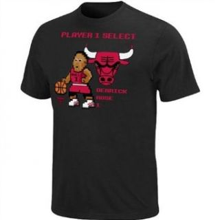 NBA Exclusive Collection Chicago Bulls Derrick Rose Youth (Sizes 8 20) 8 Bit T Shirt  Basketball Apparel  Sports & Outdoors