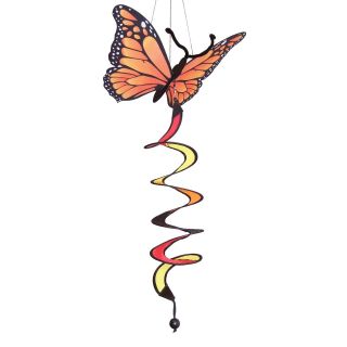 In the Breeze Monarch Butterfly Twister   Wind Spinners