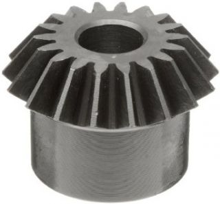 Martin BS840 2 Bevel Gear, 20 Pressure Angle, High Carbon Steel, Inch, 0.820" Face, 1" Bore Diameter, 5" Pitch Diameter, 5.07" Outer Diameter, 40 Teeth
